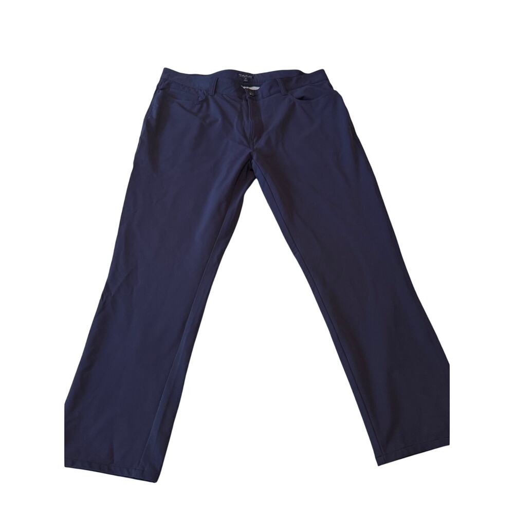 $198 Peter Millar Crown Crafted Surge Tailor Fit Pant, Navy 38/28